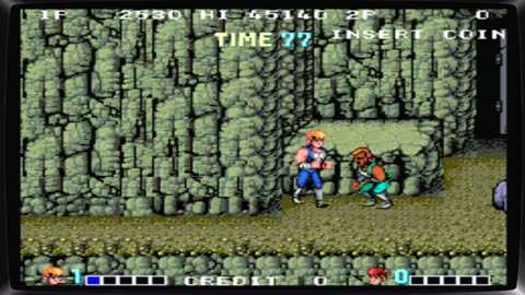 DOuble Dragon Arcade Longplay with COmmentary