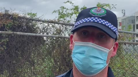 Sydney, Australia: Police issue "move along" tickets if cops think they're attending protest