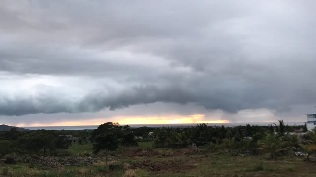 Time Lapse Footage of Moving Clouds in the Sky