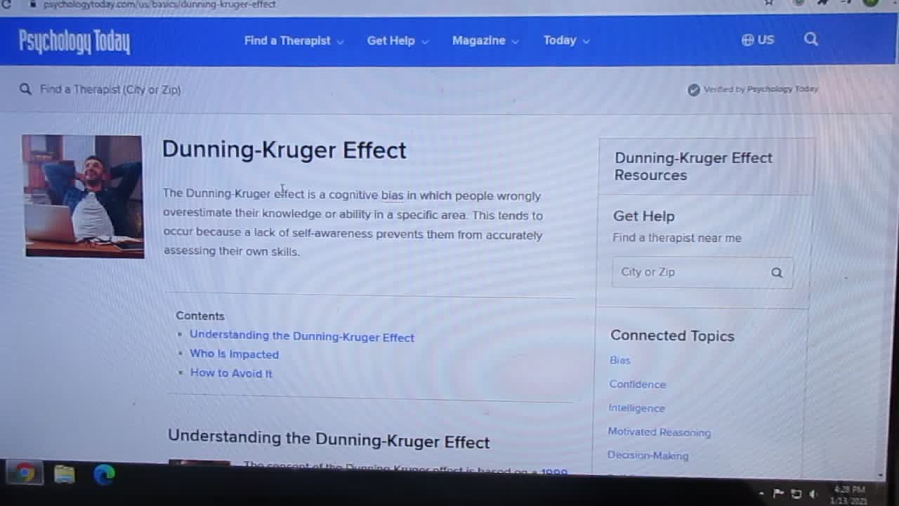 Dunning-Kruger Effect On Investing- Don't Let It Get You!