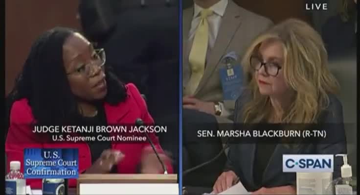 Senator Blackburn (R-TN) asks SCOTUS Nominee 'What is a Woman?'