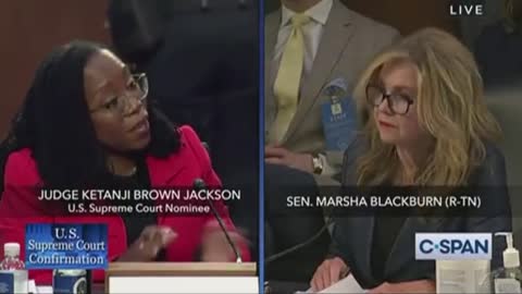 Senator Blackburn (R-TN) asks SCOTUS Nominee 'What is a Woman?'