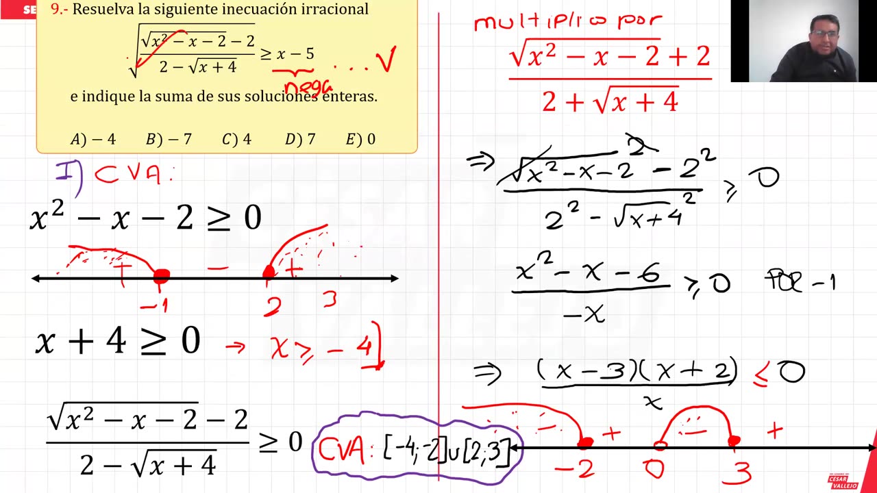 SEMESTRAL VALLEJO 2024 | Semana 10 | Lenguaje | Filosofía | Álgebra