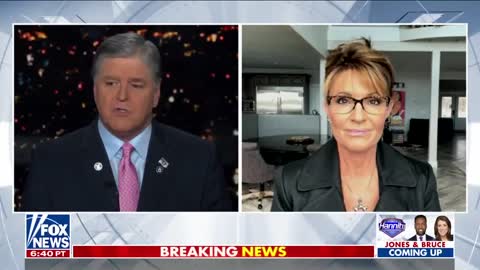 Hannity to Palin - 'We need fighters like you' in Washington