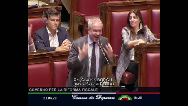 🔴 Interventi dell'On. Claudio Borghi in Aula del 21/06/2022: catasto e imposte sulla casa.