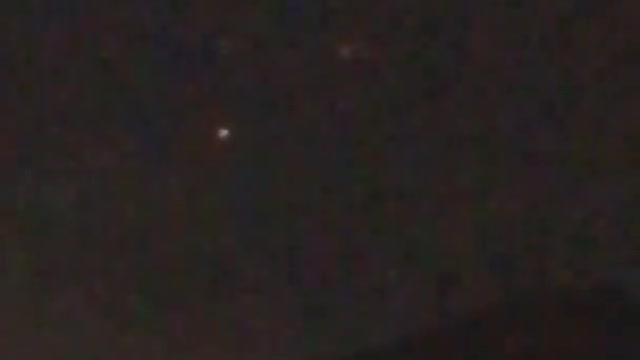 Mysterious UFO Lights Over Houston