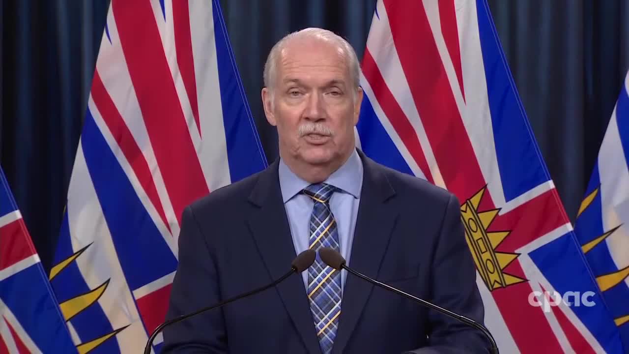 B.C. Premier John Horgan discuses support for Ukrainians amid Russian invasion –