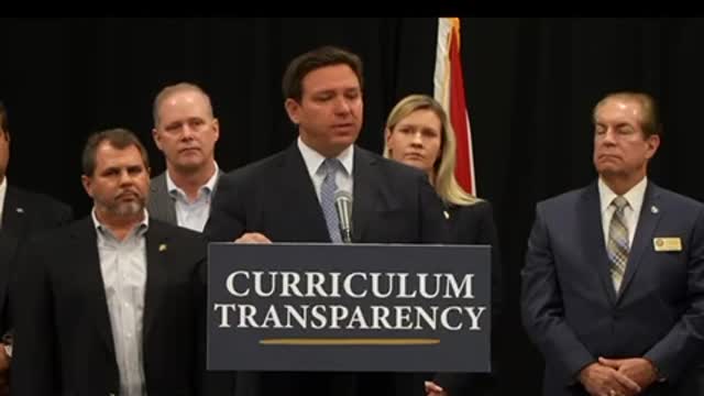 Gov DeSantis Signs Bill For Florida Schools To Disclose Cirriculum To Parents