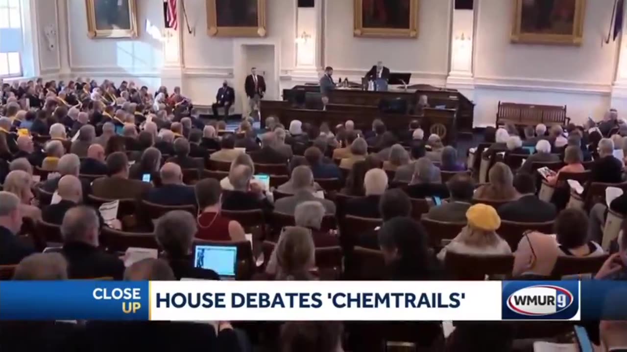 “New Hampshire look to ban what they call Stratospheric Aerosol Injection”- Chemtrails
