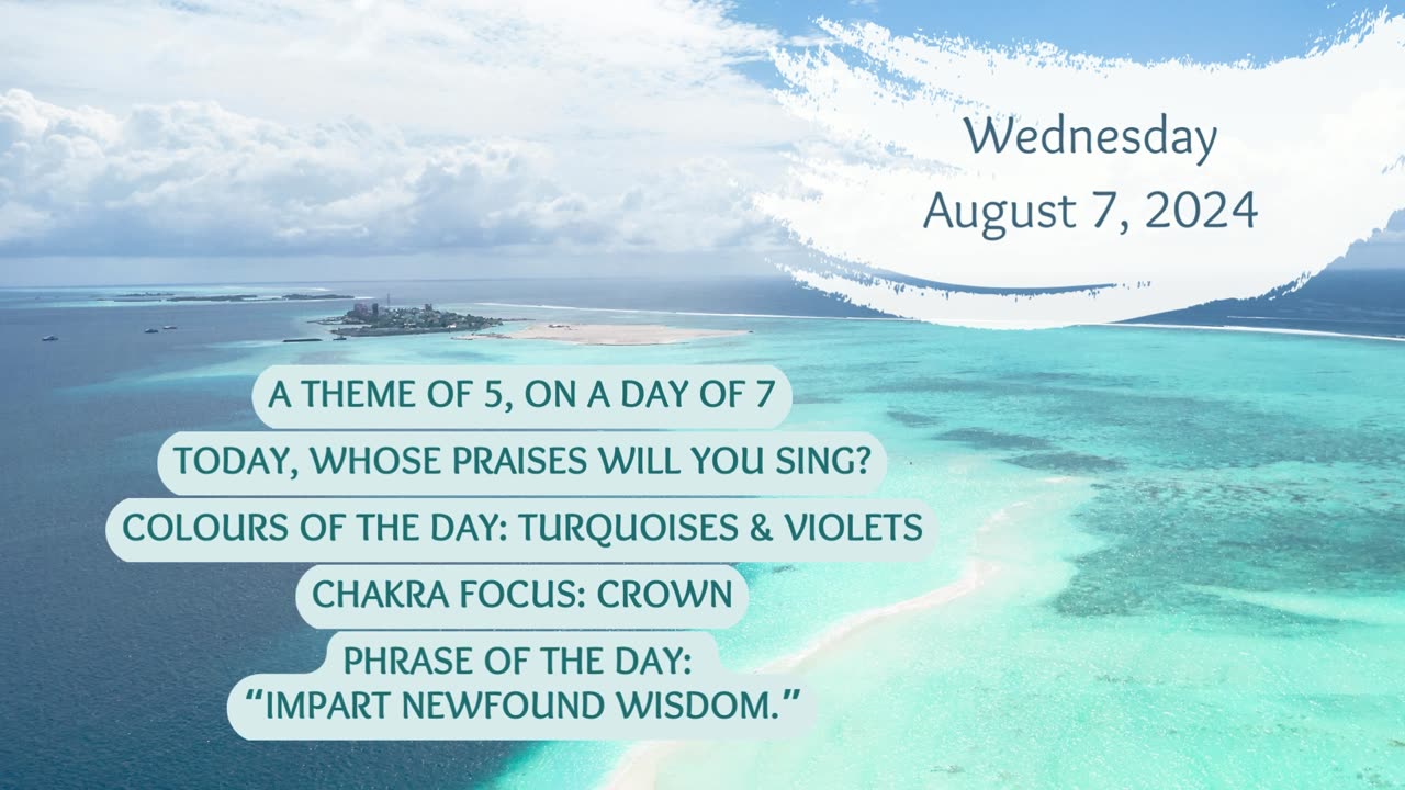 Numerology Energies for Wednesday, August 7, 2024