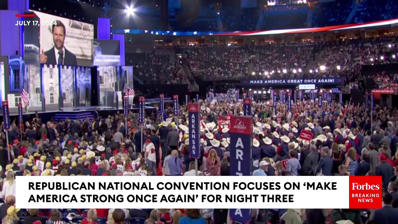 RNC Gives JD Vance's Mom Massive Ovation When He Declares She's 'Clean And Sober' Almost 10 Years