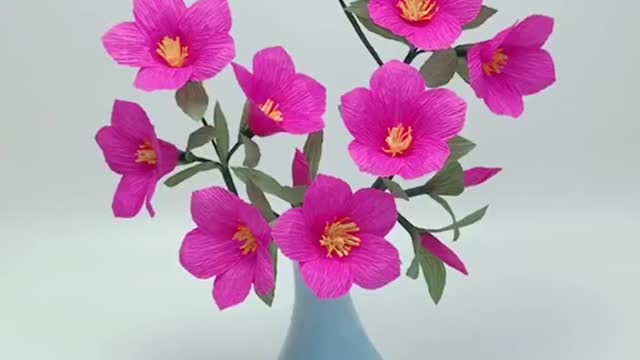 Make azaleas with me# Handmade flowers
