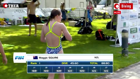 Maggie Squire (New Zealand) - 3m Springboard Diving