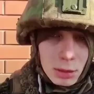Young Russian Solider Captured And Interrogated Questioned