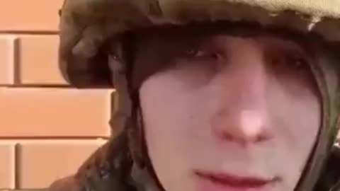 Young Russian Solider Captured And Interrogated Questioned