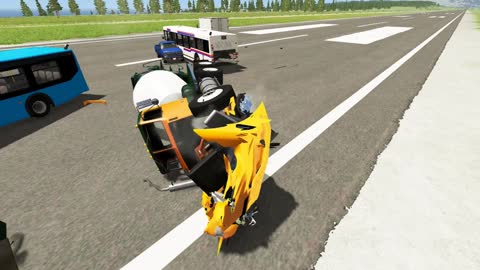 краш тест автомобилей BeamNG drive