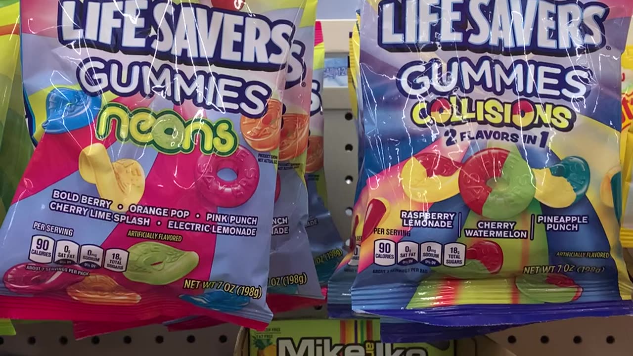 Lifesaver Neon Gummies VS Lifesaver Collision Gummies! Which One Are You Choosing