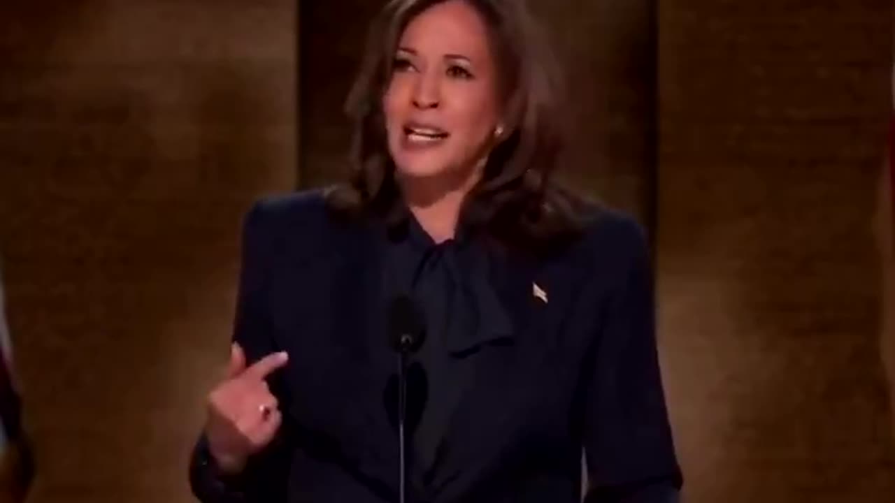 DNC cameras cut to newborn baby as Kamala talks about abortion... Wow