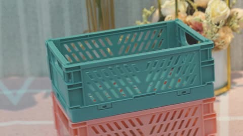 Zhongyi factory produces mini folding baskets