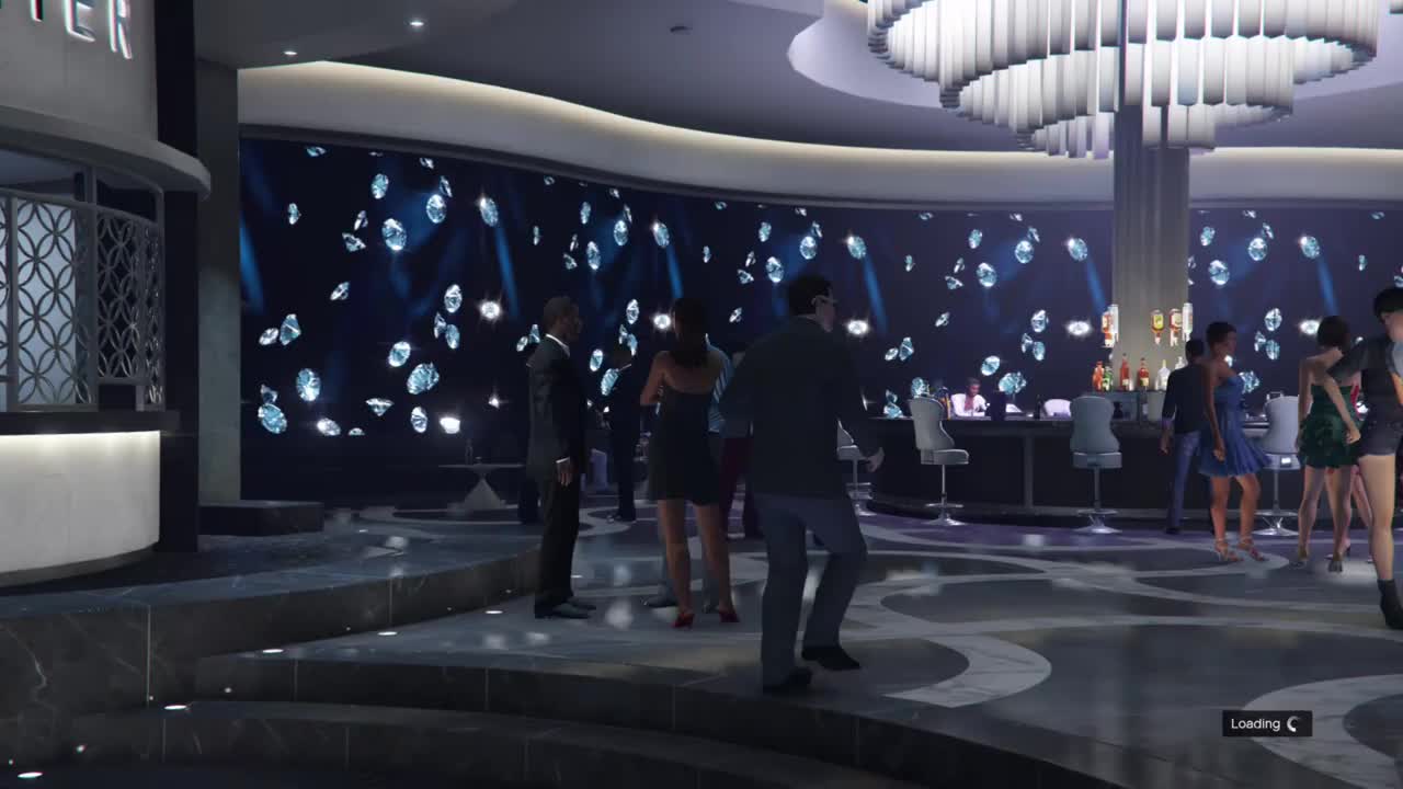 GTA Online Diamond Casino Cutscene Male Protagonist - July 2019