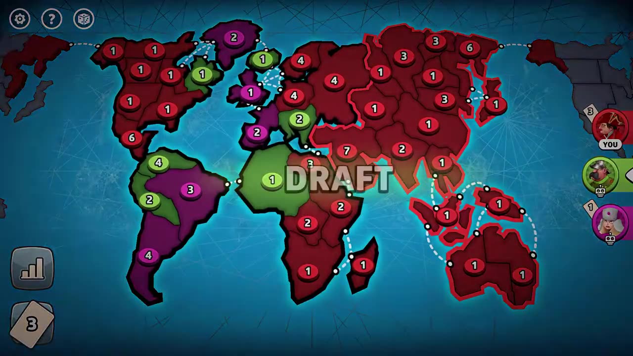 RISK Global Domination-Gameplay Walkthrough Part 1-Tutorial 1 _World Domination!