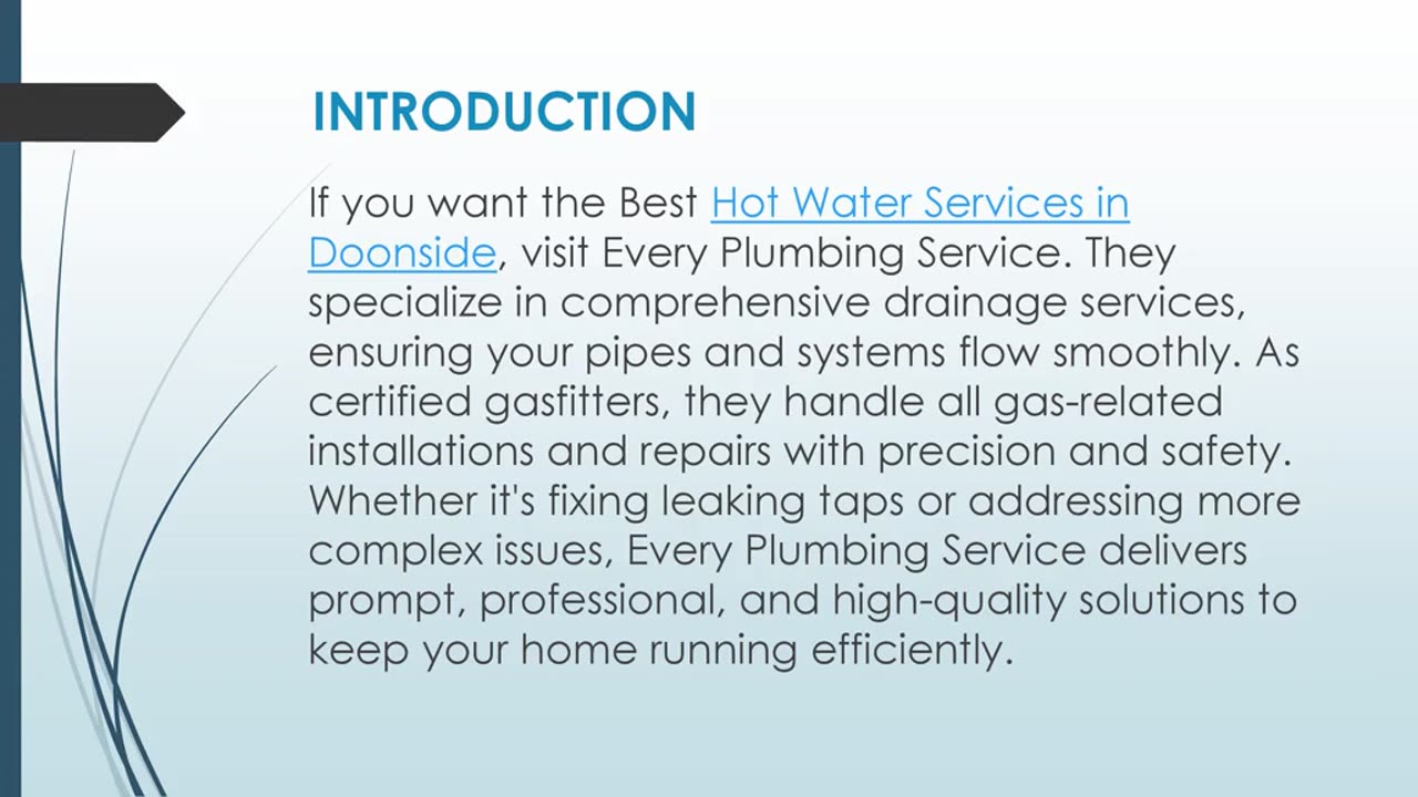 Best Hot Water Services in Doonside