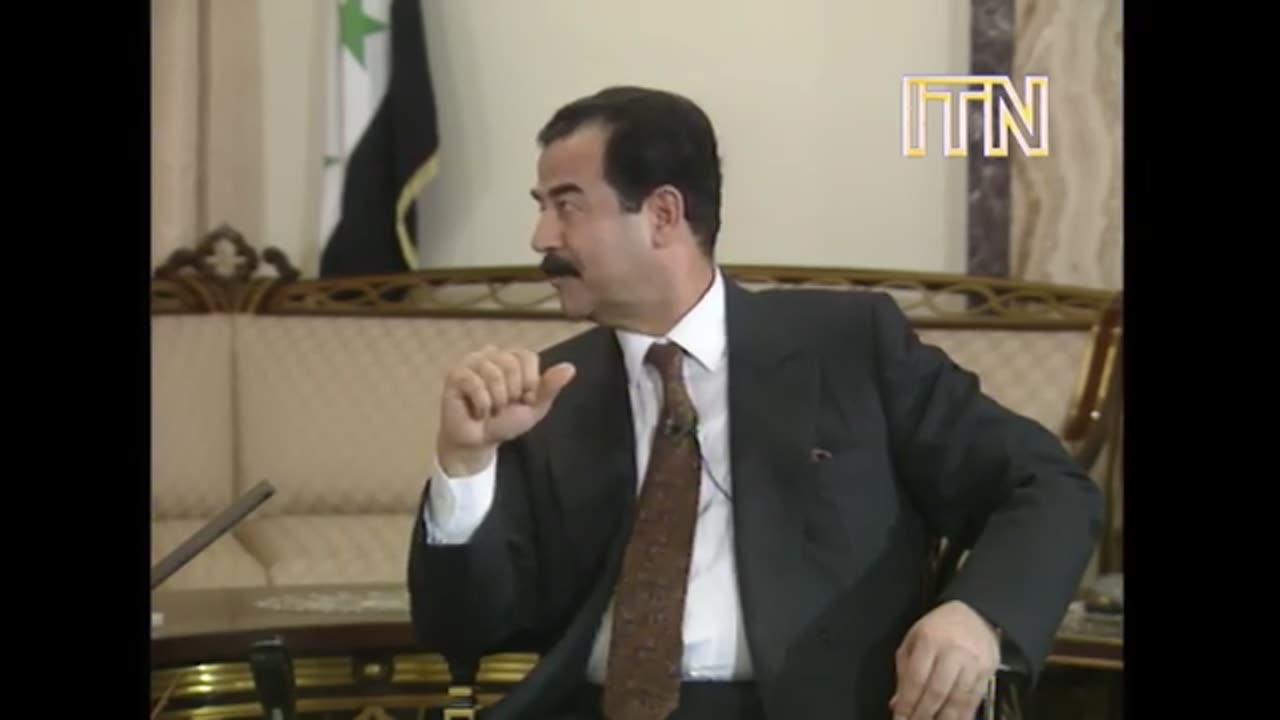 Exclusive Saddam Hussein Interviewed on the Eve of the Gulf War 1990