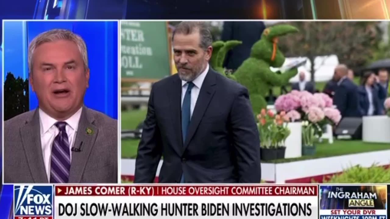 DOJ slow-walking Hunter Biden investigations