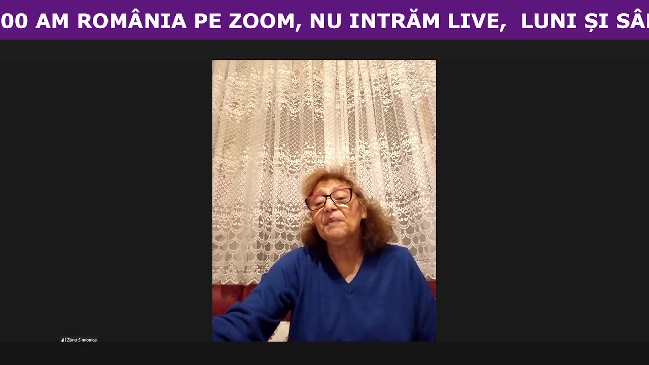 ZÂNA SIMIONICA -CU DUMNEZEU VOI MERGE ÎNAINTE- PĂRTĂȘIE BISERICA INTERNATIONALĂ CALEA CĂTRE RAI