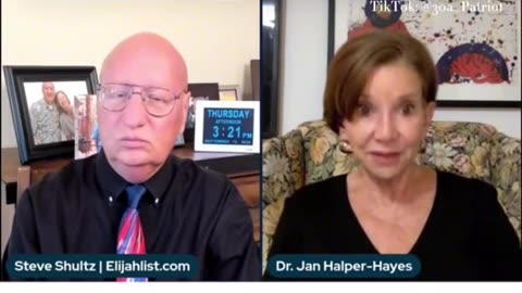 Dr.Jan Halper-Hayes explaining interwoven intricacies of vote corruprion