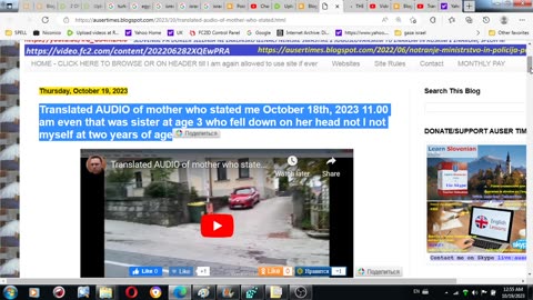 2 of 2 Translated AUDIO of mother Oct 18th, 2023 SISTER FELL DOWN AT AGE 3 NOT I