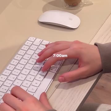 Morning routine 🤍