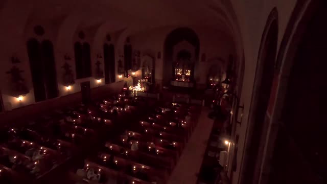 Part of "Gaudete" at Christmas Mass at St. Stephen Catholic Church