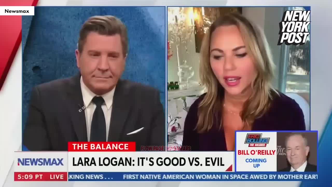INFOWARS Owen Shroyer: Lara Logan Banned From Newsmax For Saying The Globalists Dine On The Blood Of Children - 10/21/22