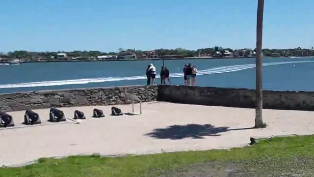 Castillo De San Marcos in St. Augustine, an impressive ancient fort.