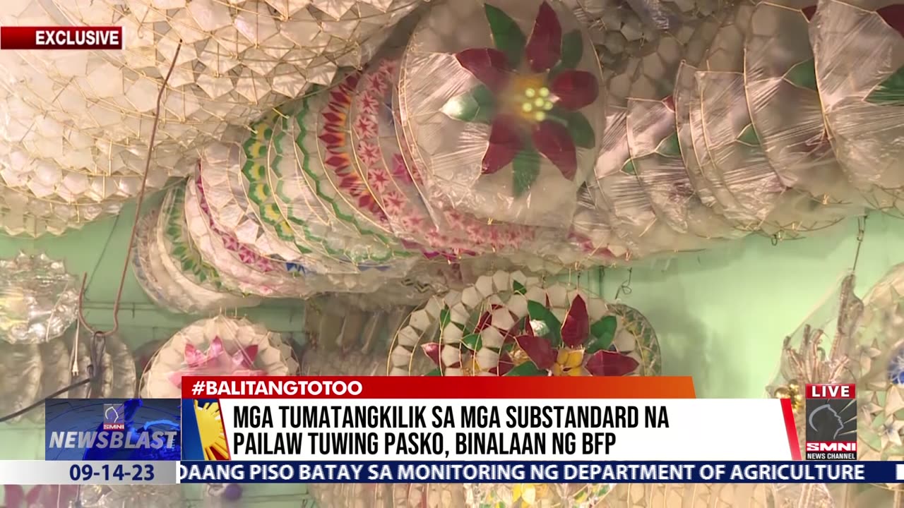 Mga tumatangkilik sa mga substandard na pailaw tuwing pasko, binalaan ng BFP