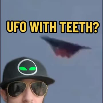 UFO with Teeth in Medellin Colombia