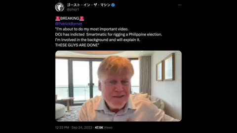 🚨 BREAKING Sep 24 2023 - Patrick Byrne > 'Biggest News Since Nov 3rd 2020'