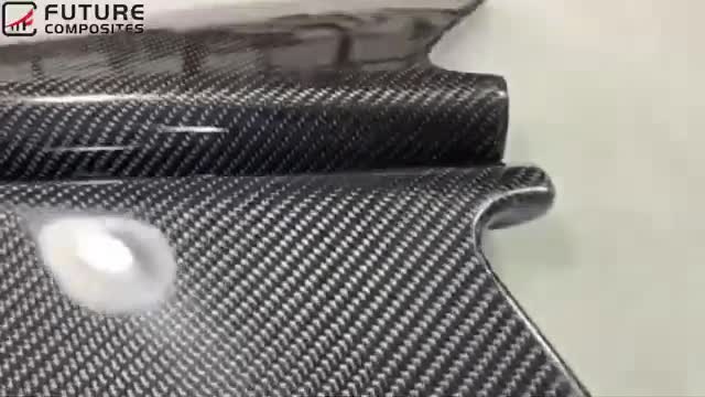 Carbon Fiber Side Skirt Extensions Factory