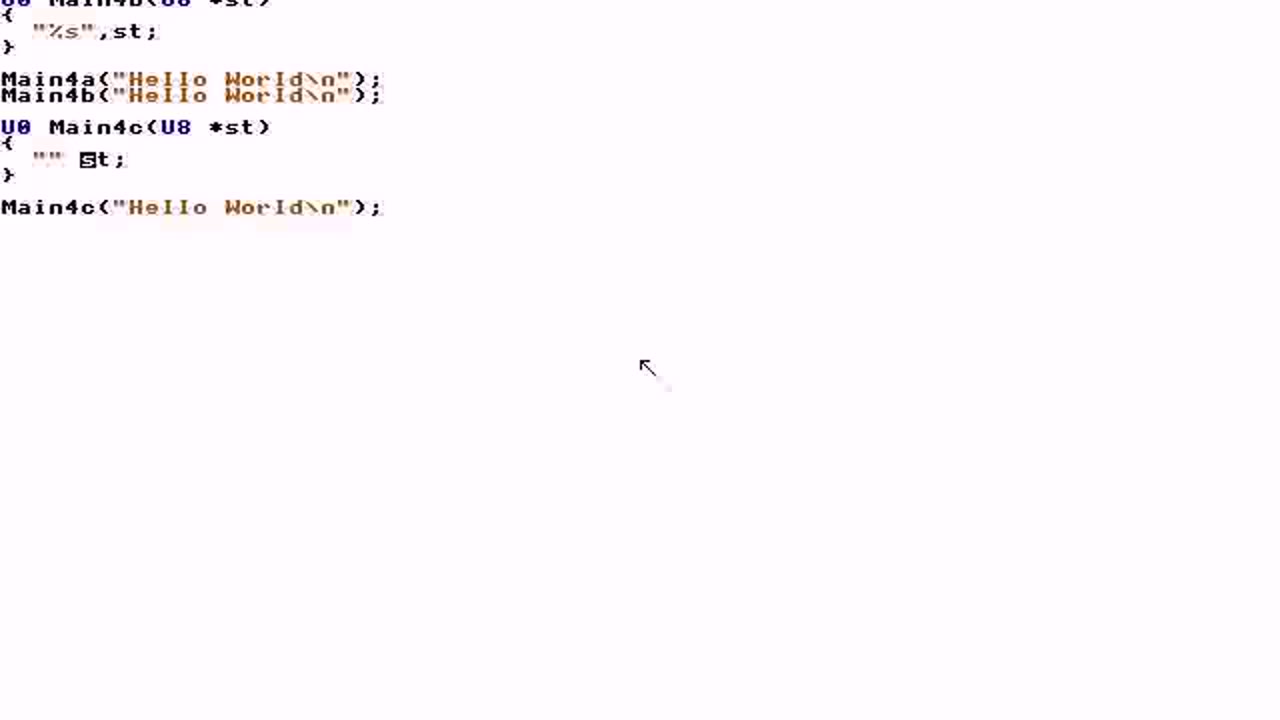 TempleOS - Hello World