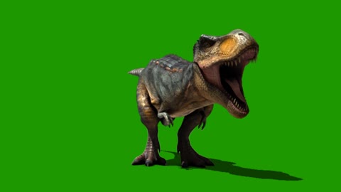 tyrannosaurus animal roaring horrible