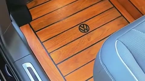 Automobile floor interior decoration