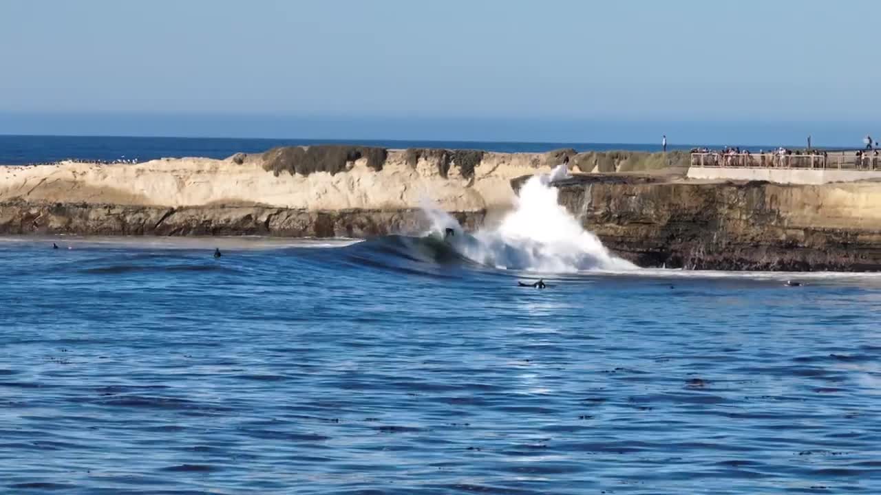 Nat Young at Steamer Lane, Santa Cruz - October 23rd, 2022