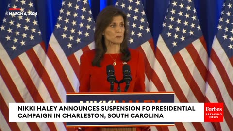 BREAKING NEWS- Nikki Haley Announces She's Ending 2024 CampaignAnd She Has A Message For Trump