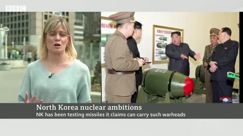North Korea publishes photos of 'small nuclear warheads'