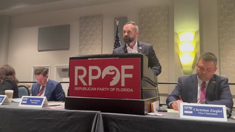 REP. CORY MILLS ADDRESSES RPOF