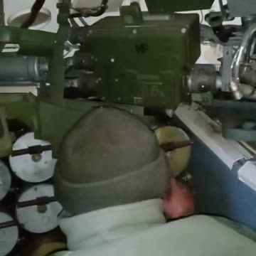 Footage from Inside Ukrainian T62