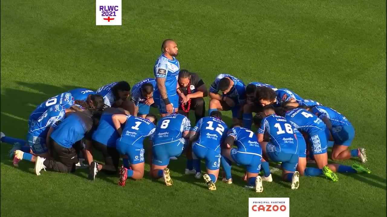 Samoa's sensational Siva Tau, performed to England at Emirates Stadium