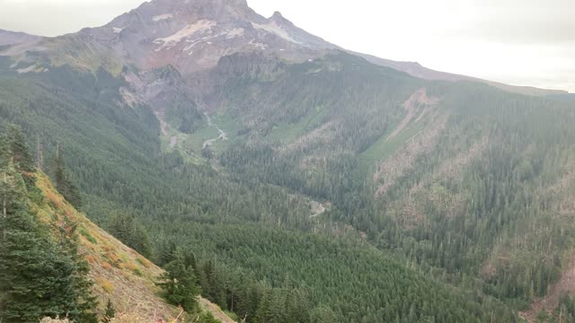 Oregon – Mount Hood – Timberline Loop – Panoramic View of Wilderness Basin