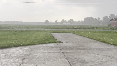 Hail storm